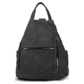 Unisex Color-Blocked Convertible Multi-Color Backpack
