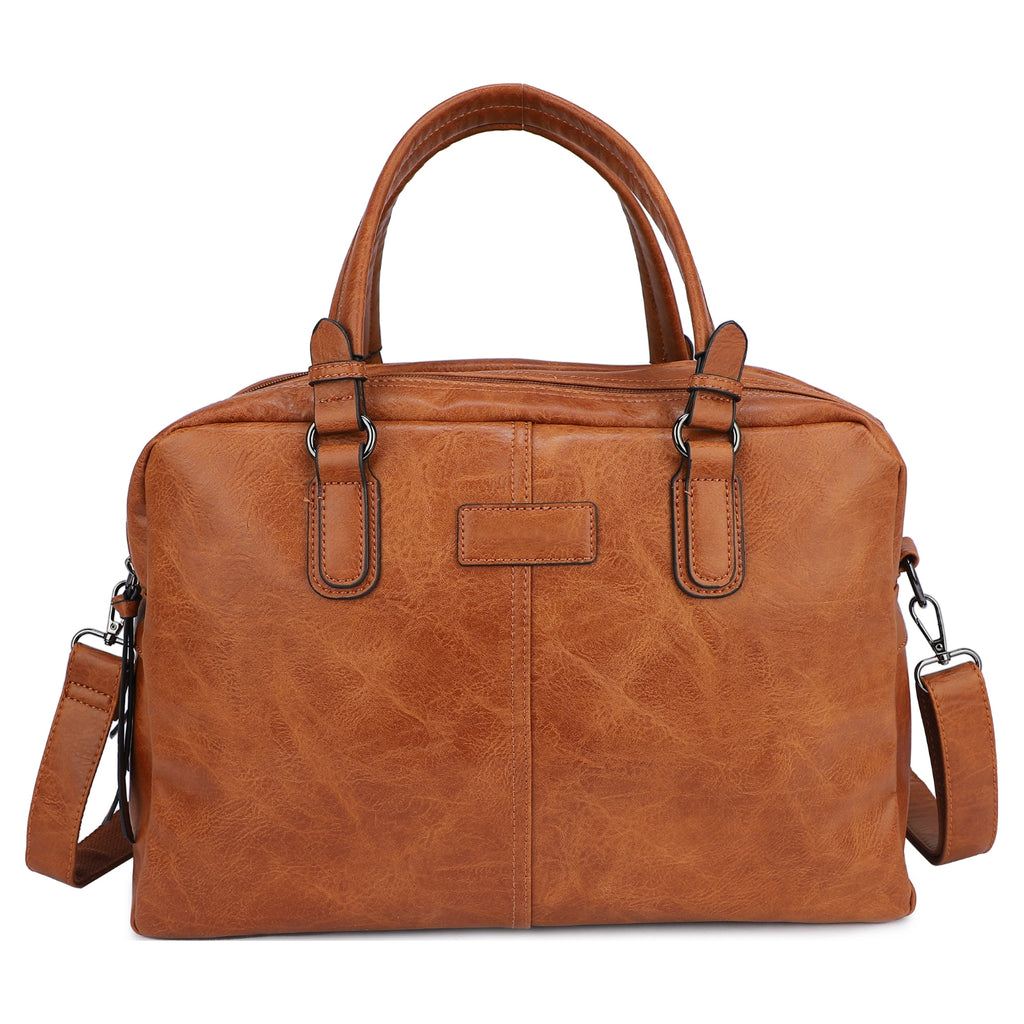 Women's Classic Business Tote Bag (with Detachable Crossbody Strap)