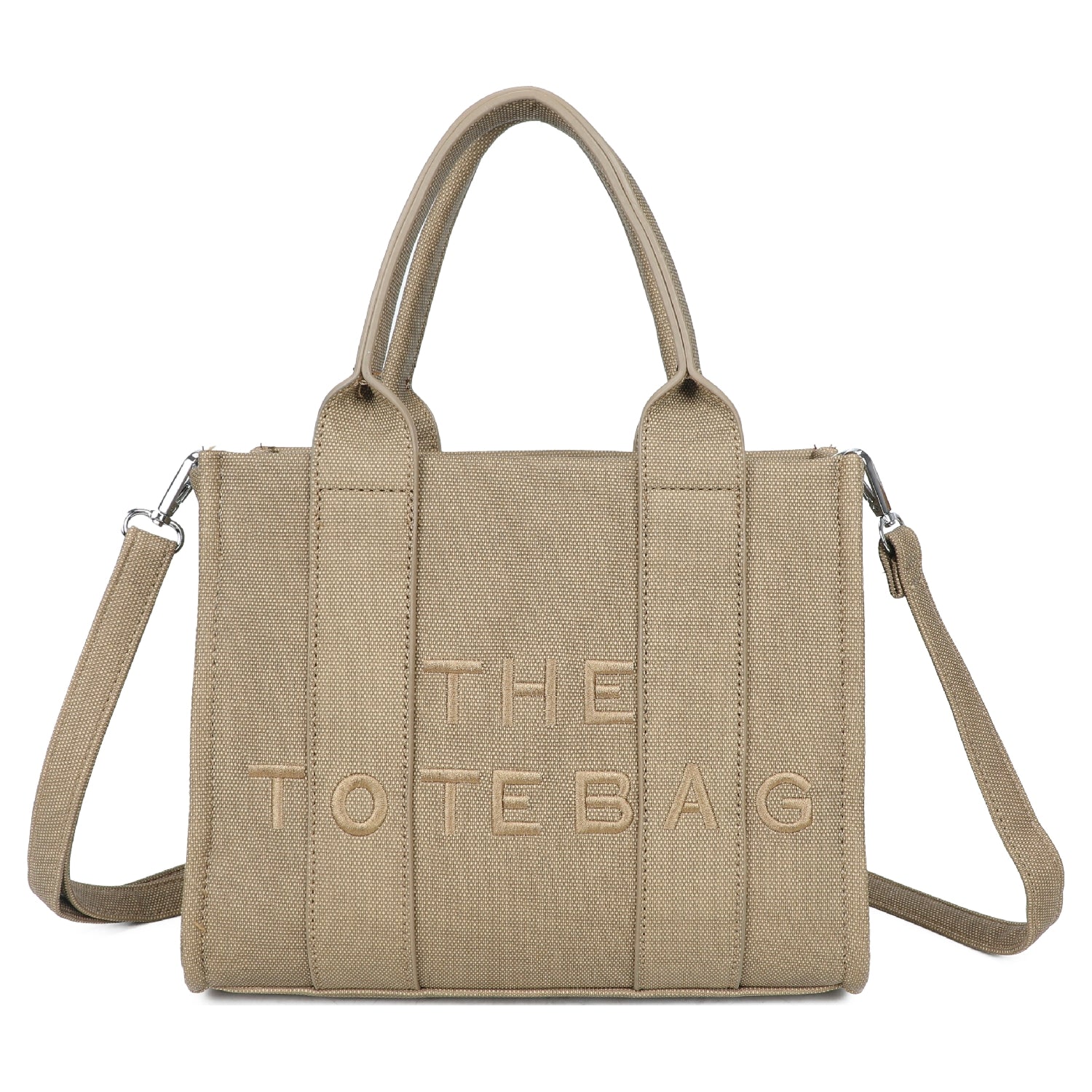 Tote Bag with Crossbody Strap in colors.