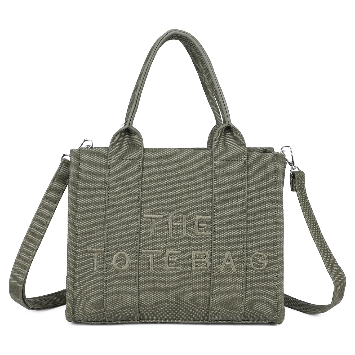 Tote Bag with Crossbody Strap in colors.